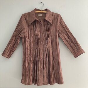 NOELLE copper blouse